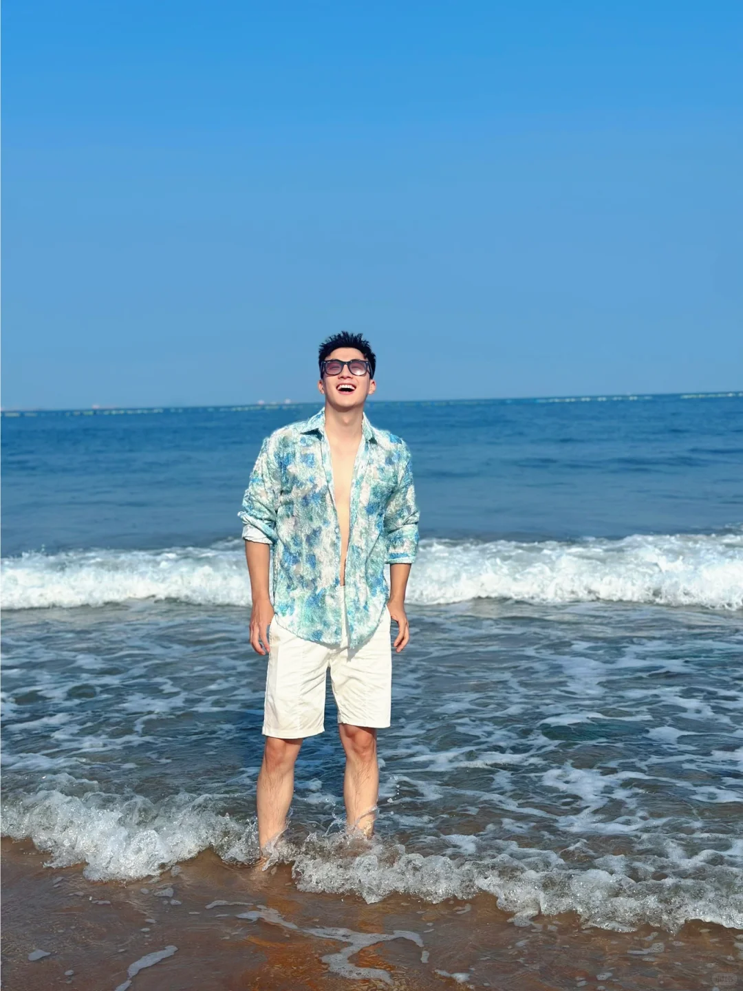 夏日海盐味?男生已晒出，特别有味?