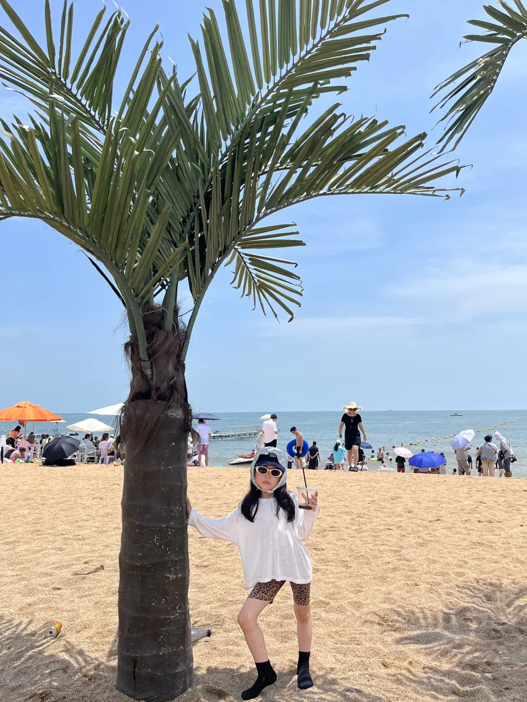 live 图 看小孩姐如何在日照海边拍照