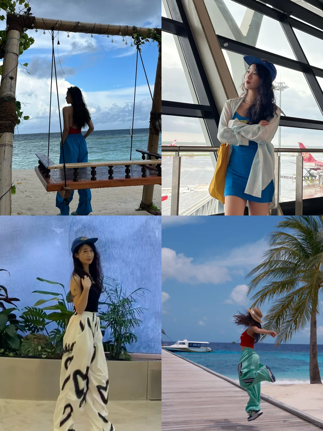 带了30套衣服去马代