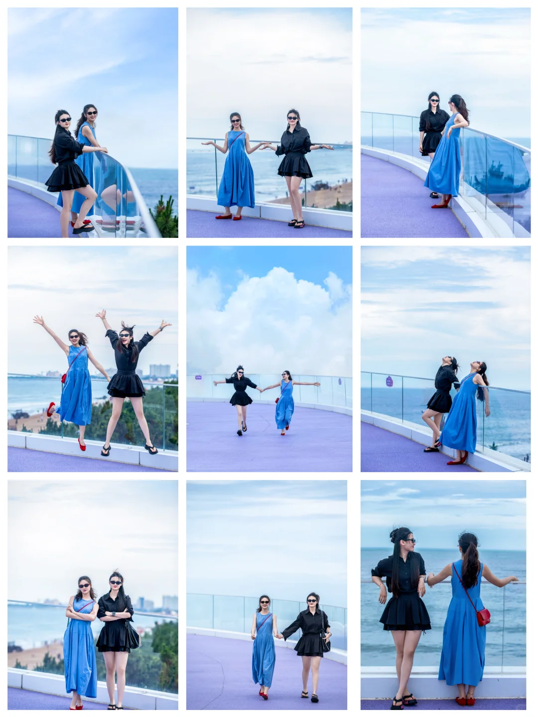 闺蜜海边氛围感创意拍照合集，快来收藏啦