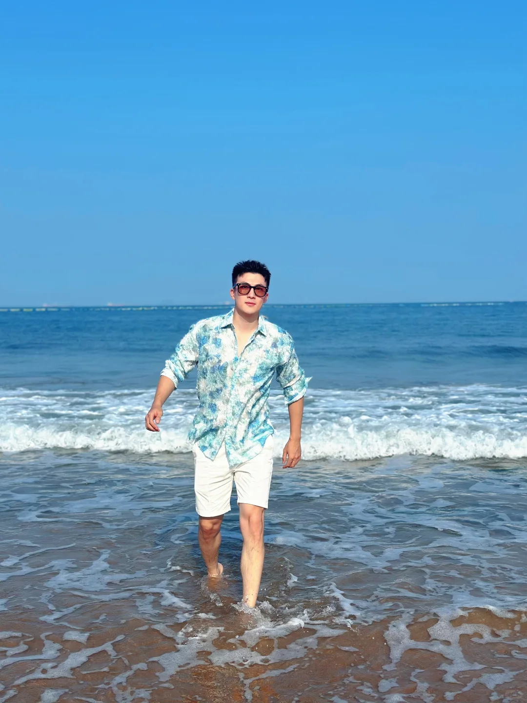 夏日海盐味?男生已晒出，特别有味?