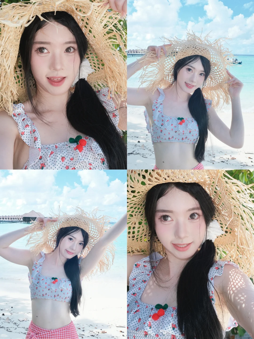 马尔代夫4天13套穿搭?️附选岛攻略???