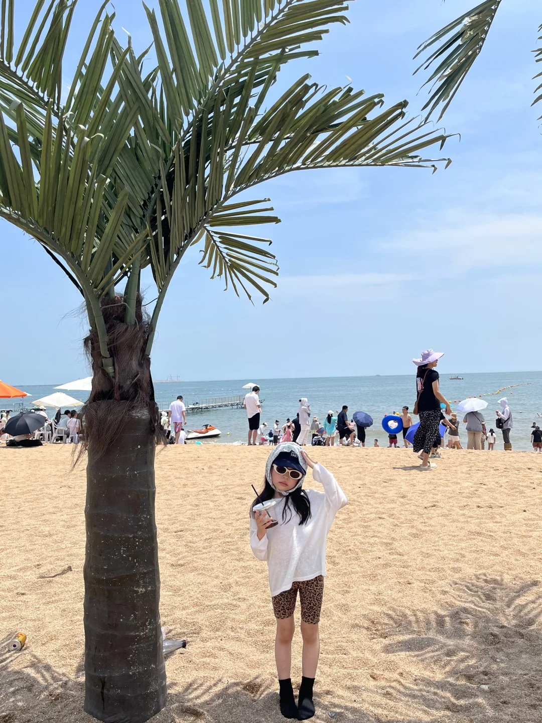 live 图 看小孩姐如何在日照海边拍照