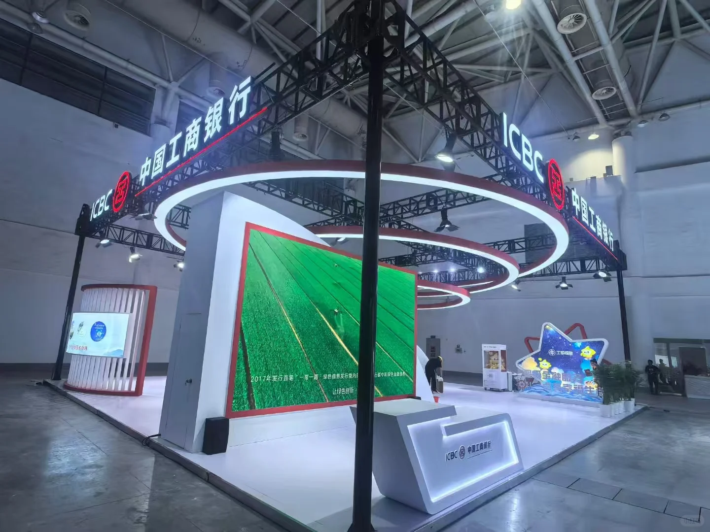 黔西南展览展台木结构 适配能源产业展