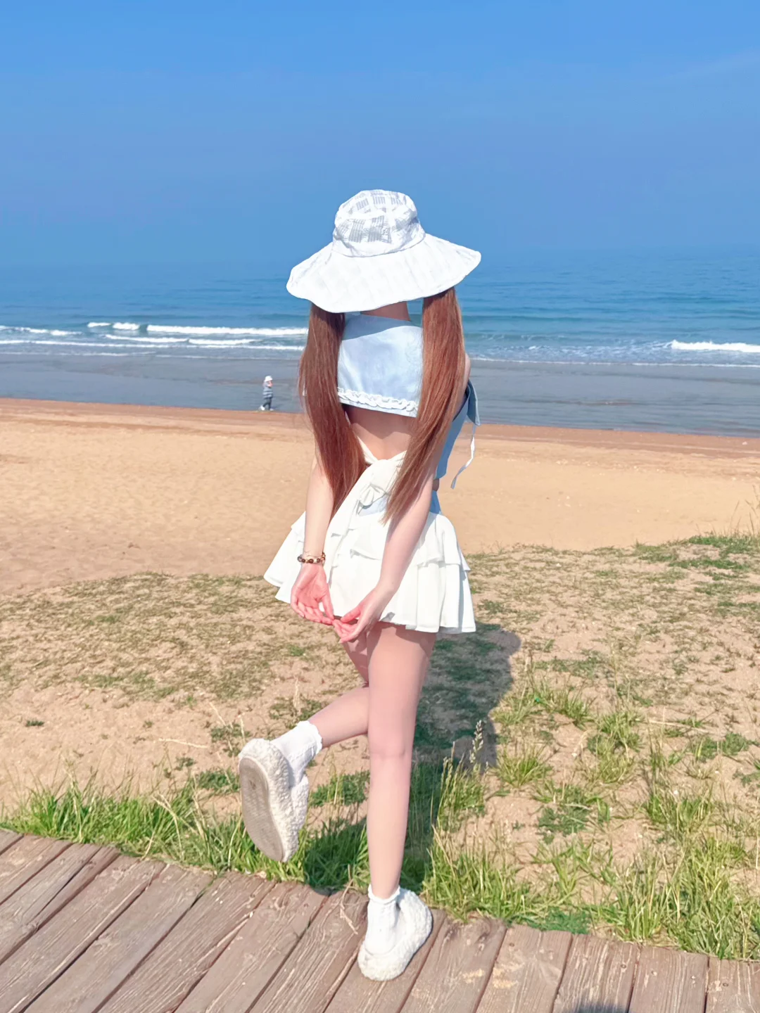 去海边玩啦?海边ootd