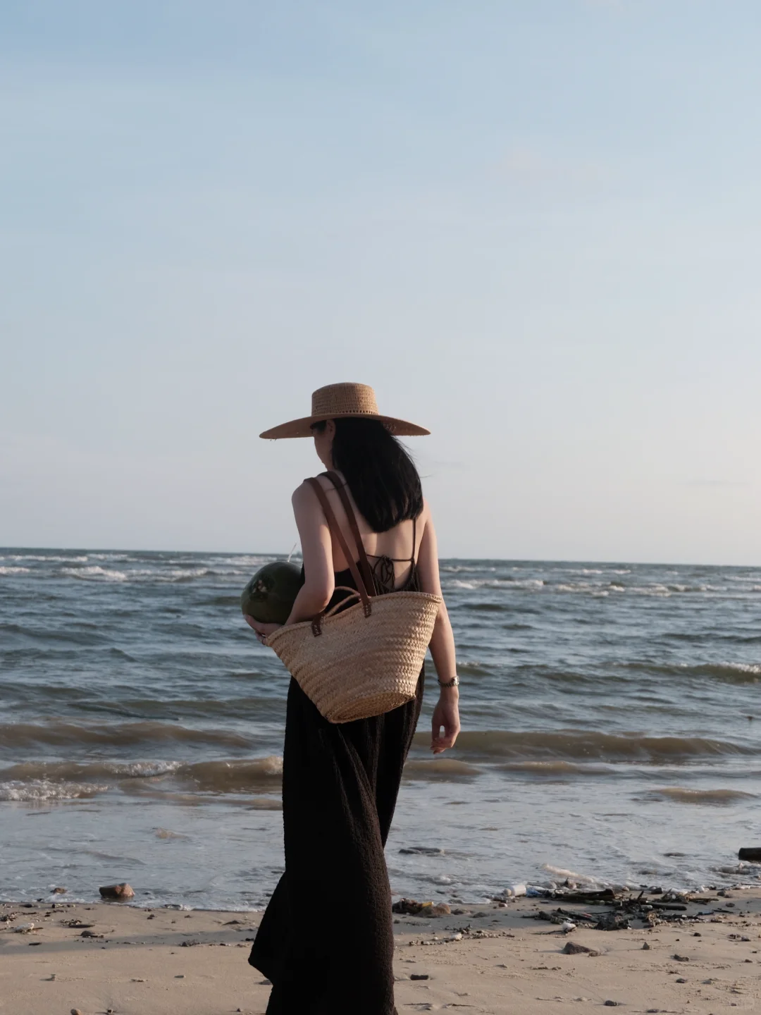 海边日記?? ? ? ⭒谁懂这种草帽的氛围感