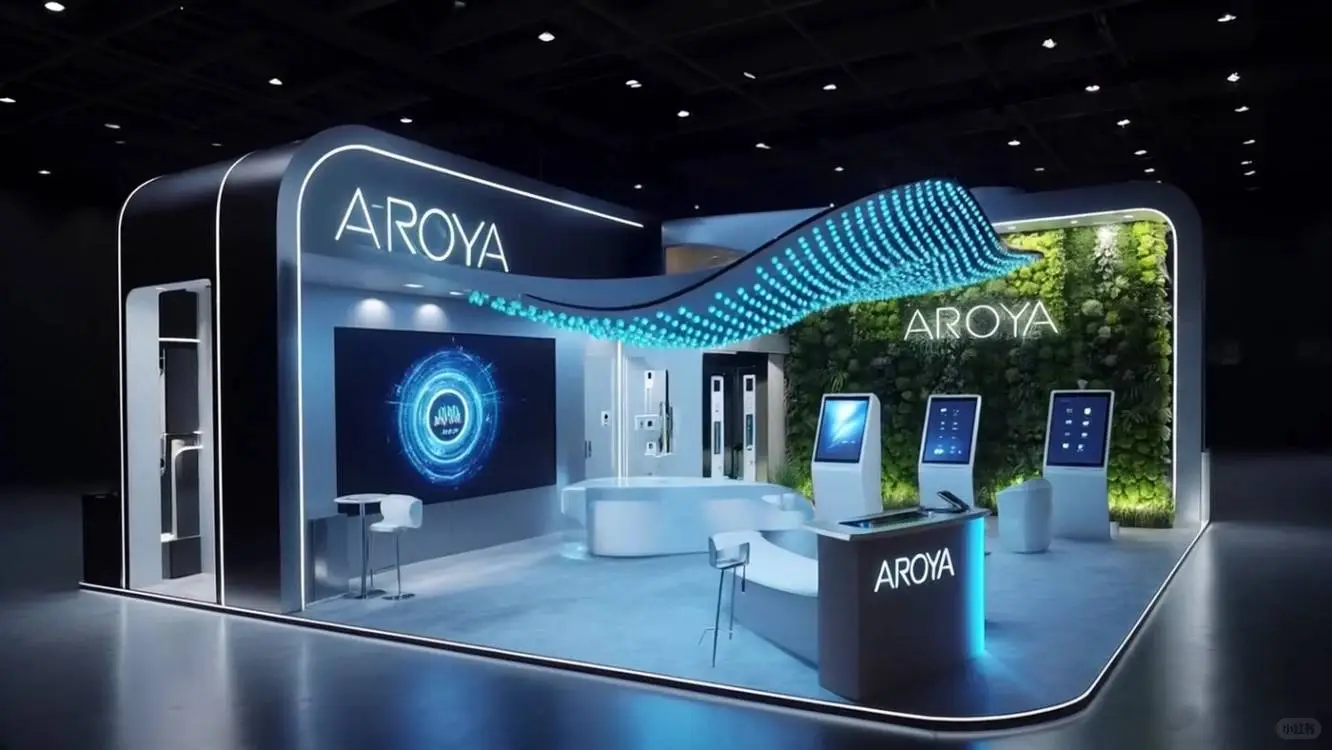 德国电池展展台效果,惊艳到哭