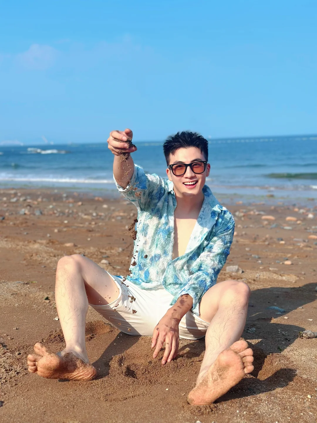 夏日海盐味?男生已晒出，特别有味?