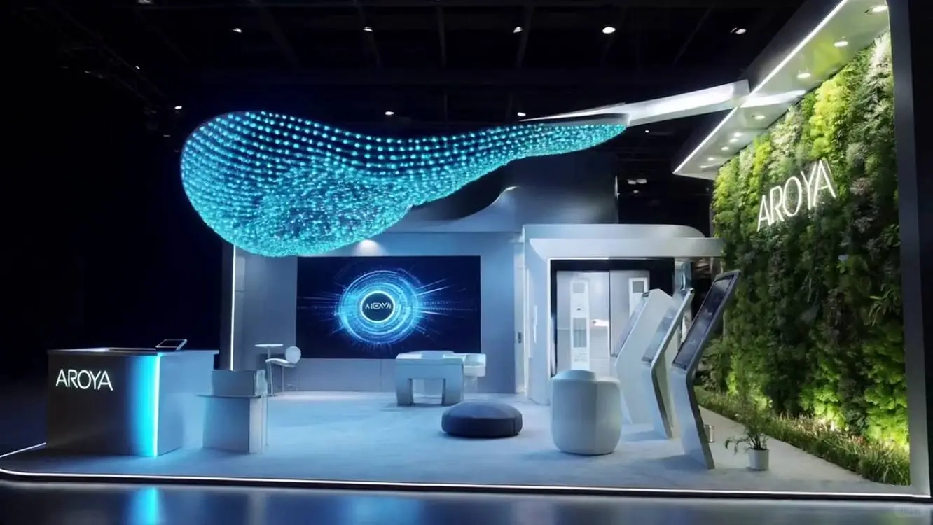 德国电池展展台效果,惊艳到哭