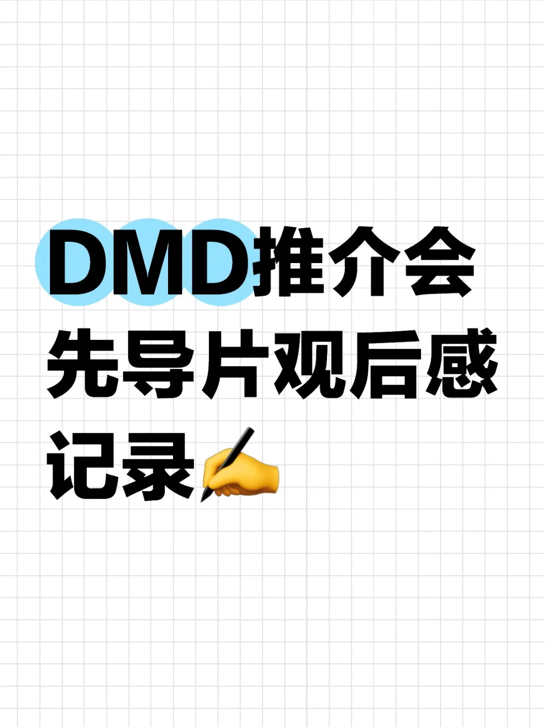 2025DMD推介会先导片观后感