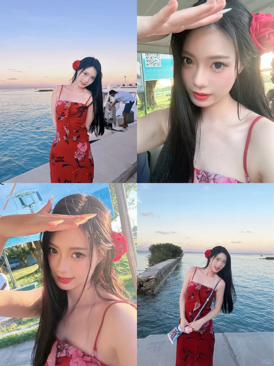 马尔代夫4天13套穿搭?️附选岛攻略???