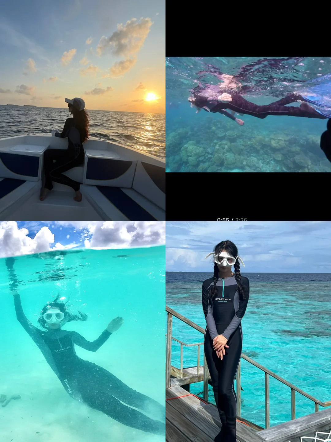 带了30套衣服去马代