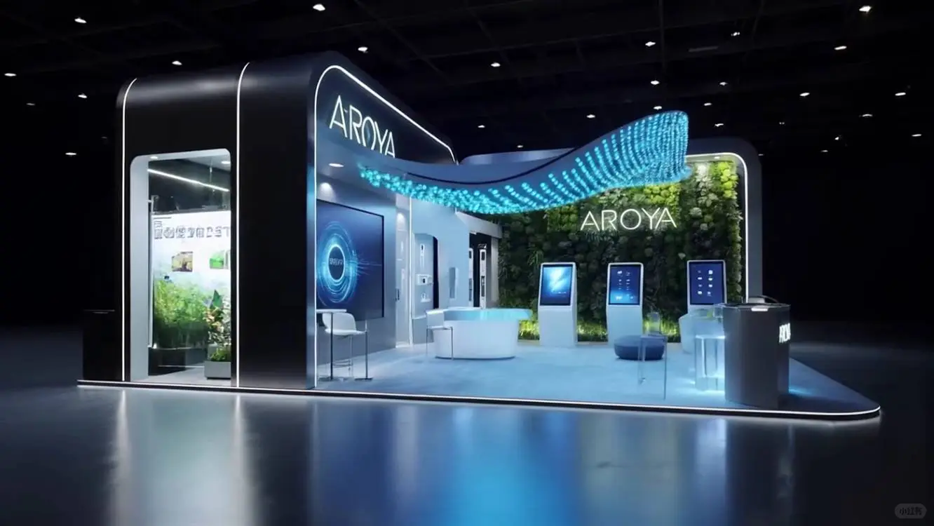 德国电池展展台效果,惊艳到哭