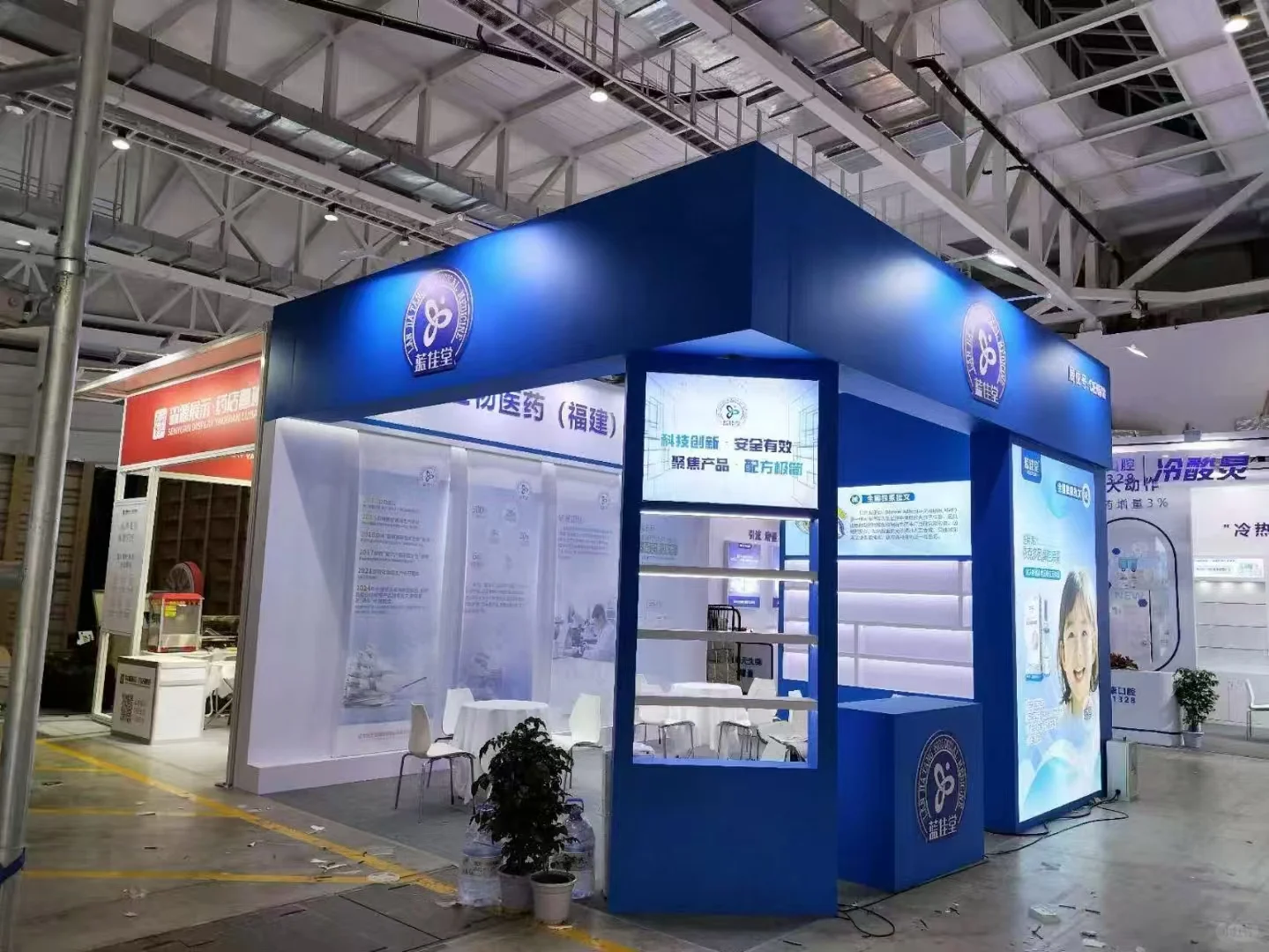 黔西南展览展台木结构 适配能源产业展