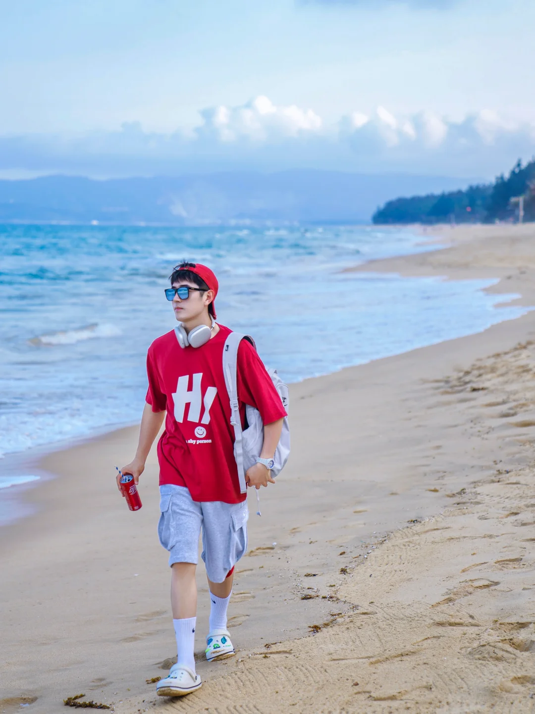 ❣️答应我！去海边一定要穿“红色”！❤️?