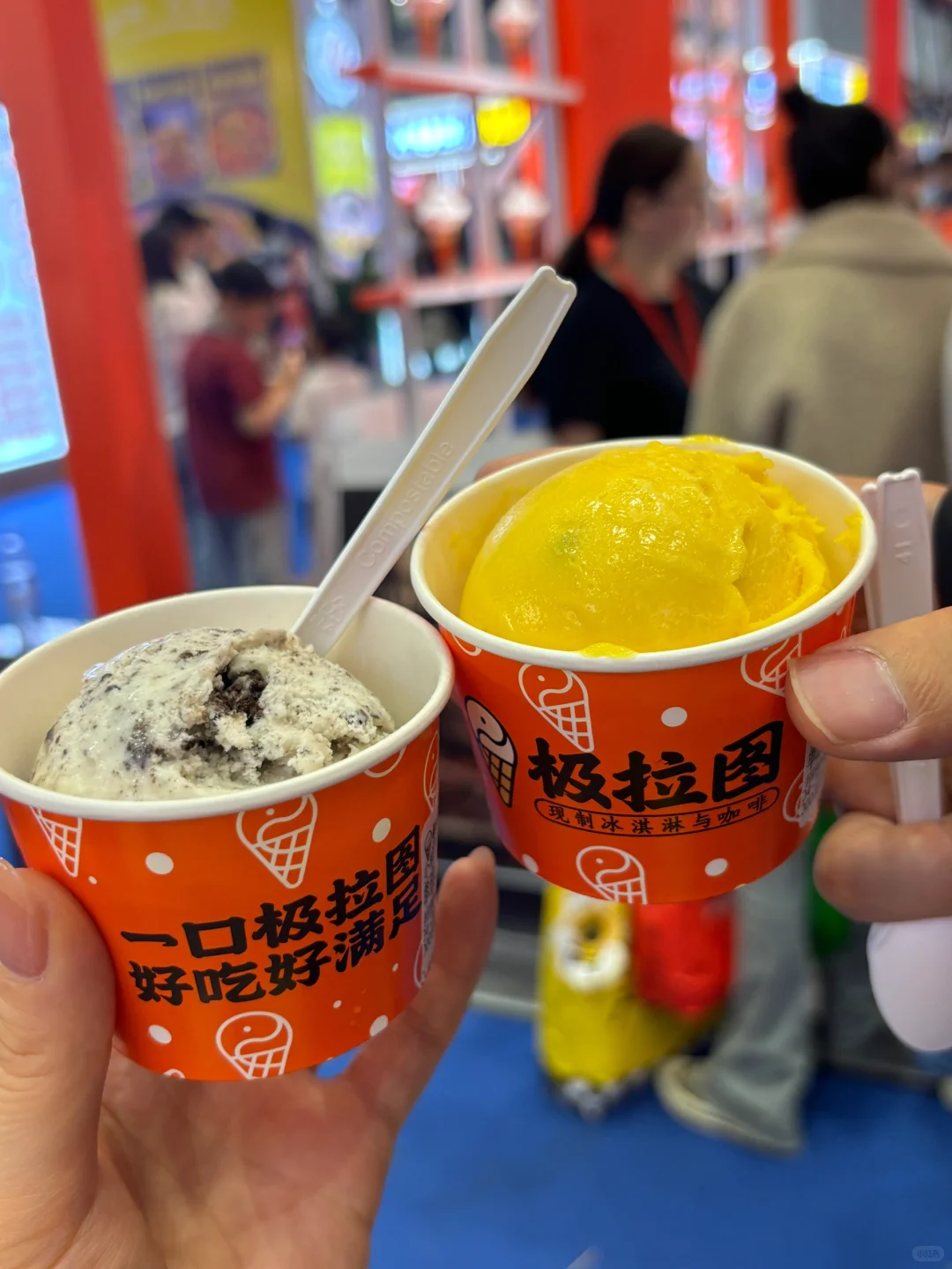 郑州｜休息日碰到会展中心美食展?️