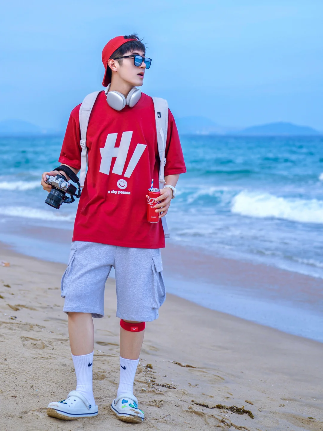 ❣️答应我！去海边一定要穿“红色”！❤️?