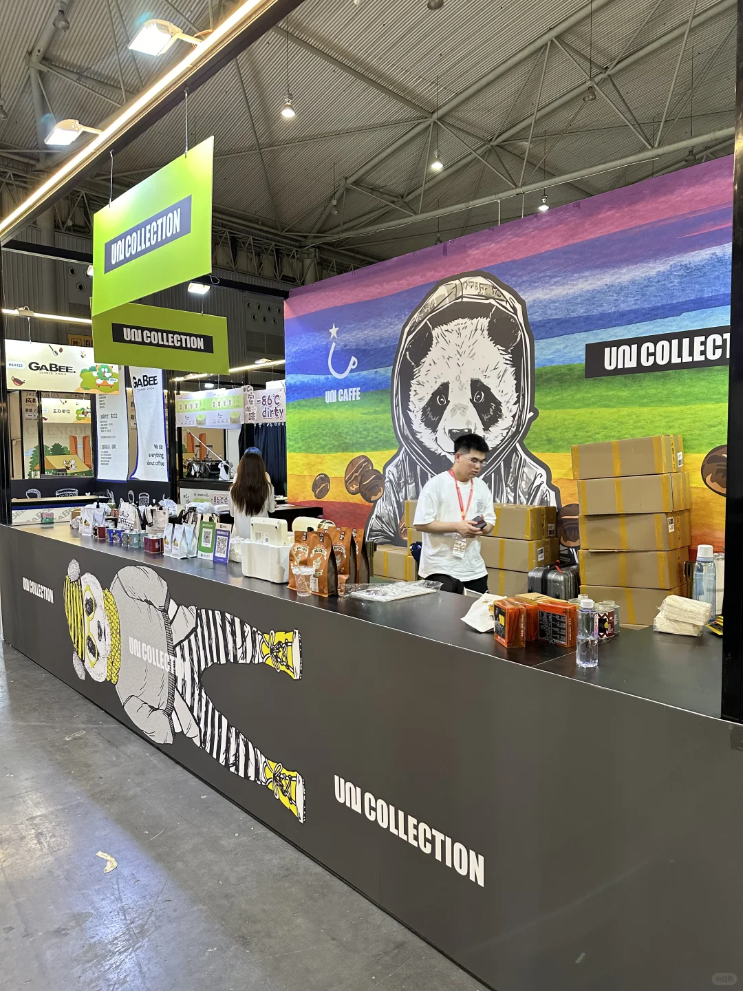 成都HOTEL X咖啡展，直播间特惠咖啡豆