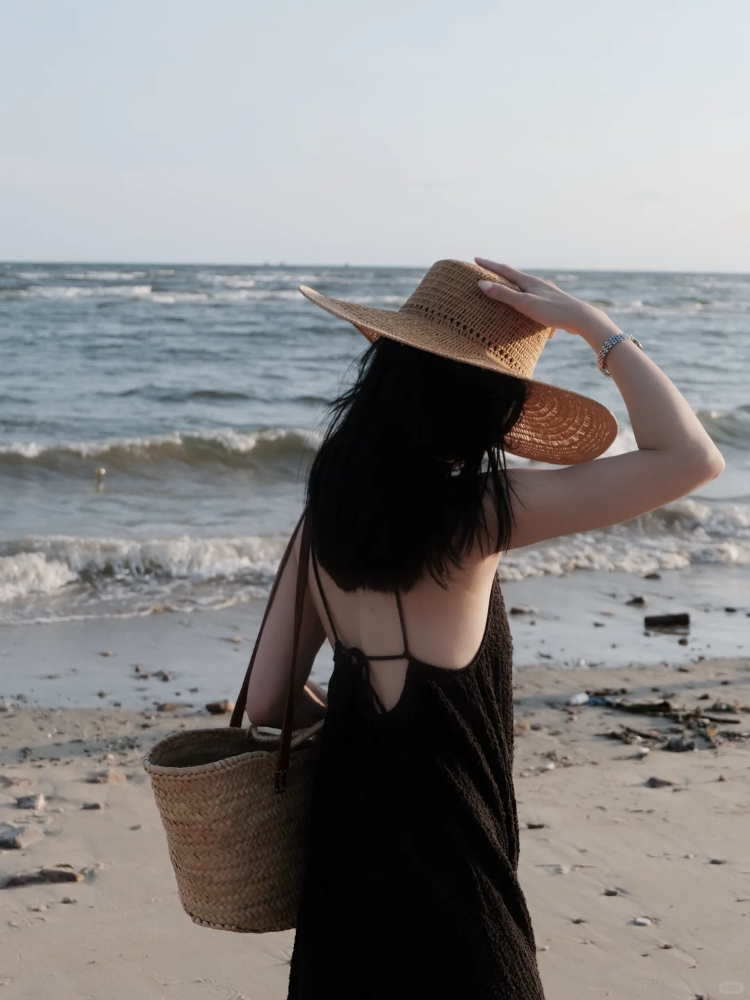 海边日記?? ? ? ⭒谁懂这种草帽的氛围感