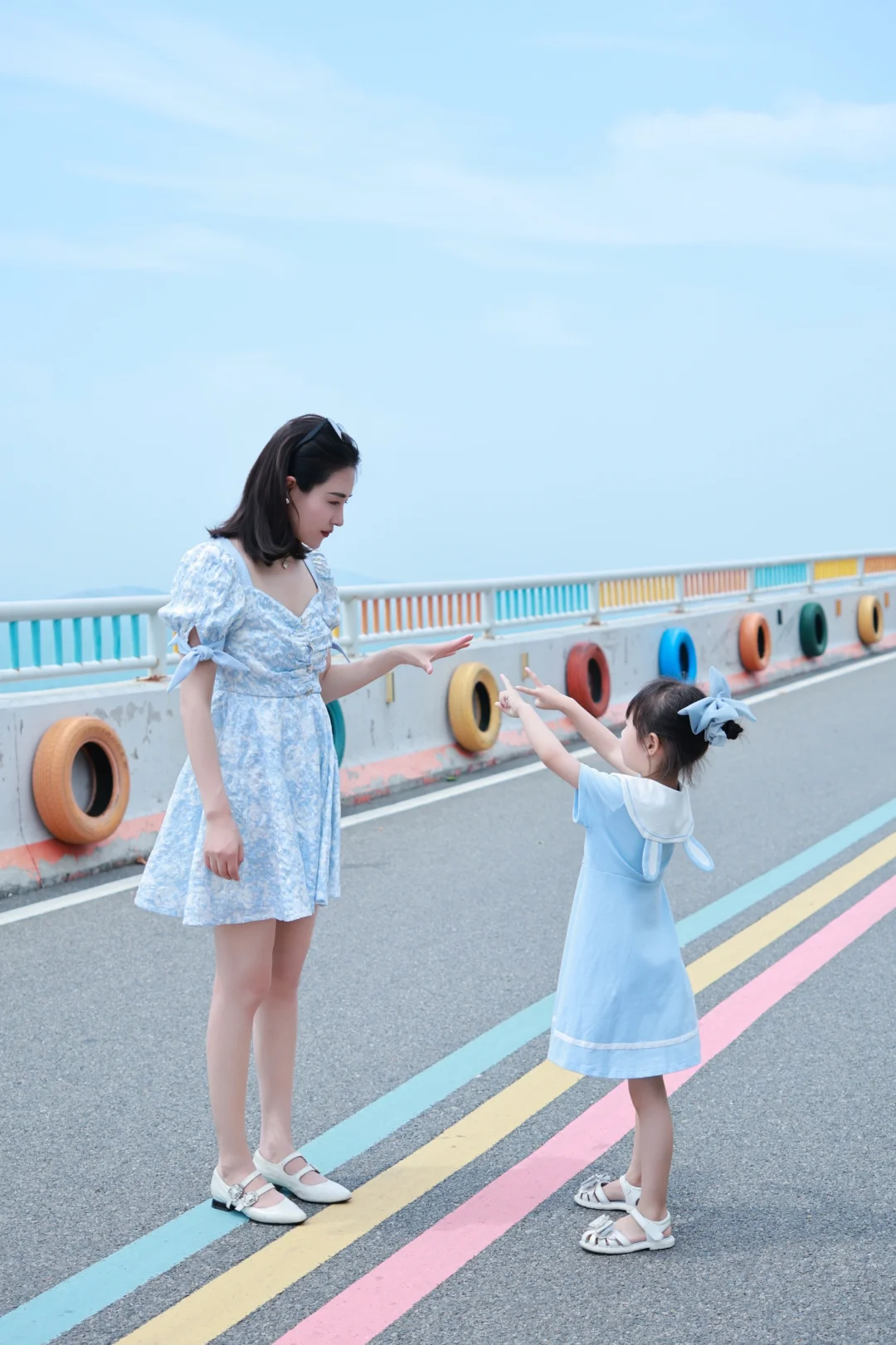 湄洲岛约拍｜海边亲子拍照姿势