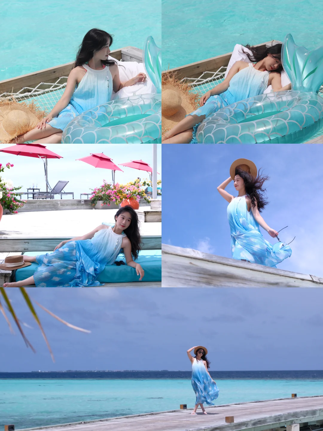 带了30套衣服去马代