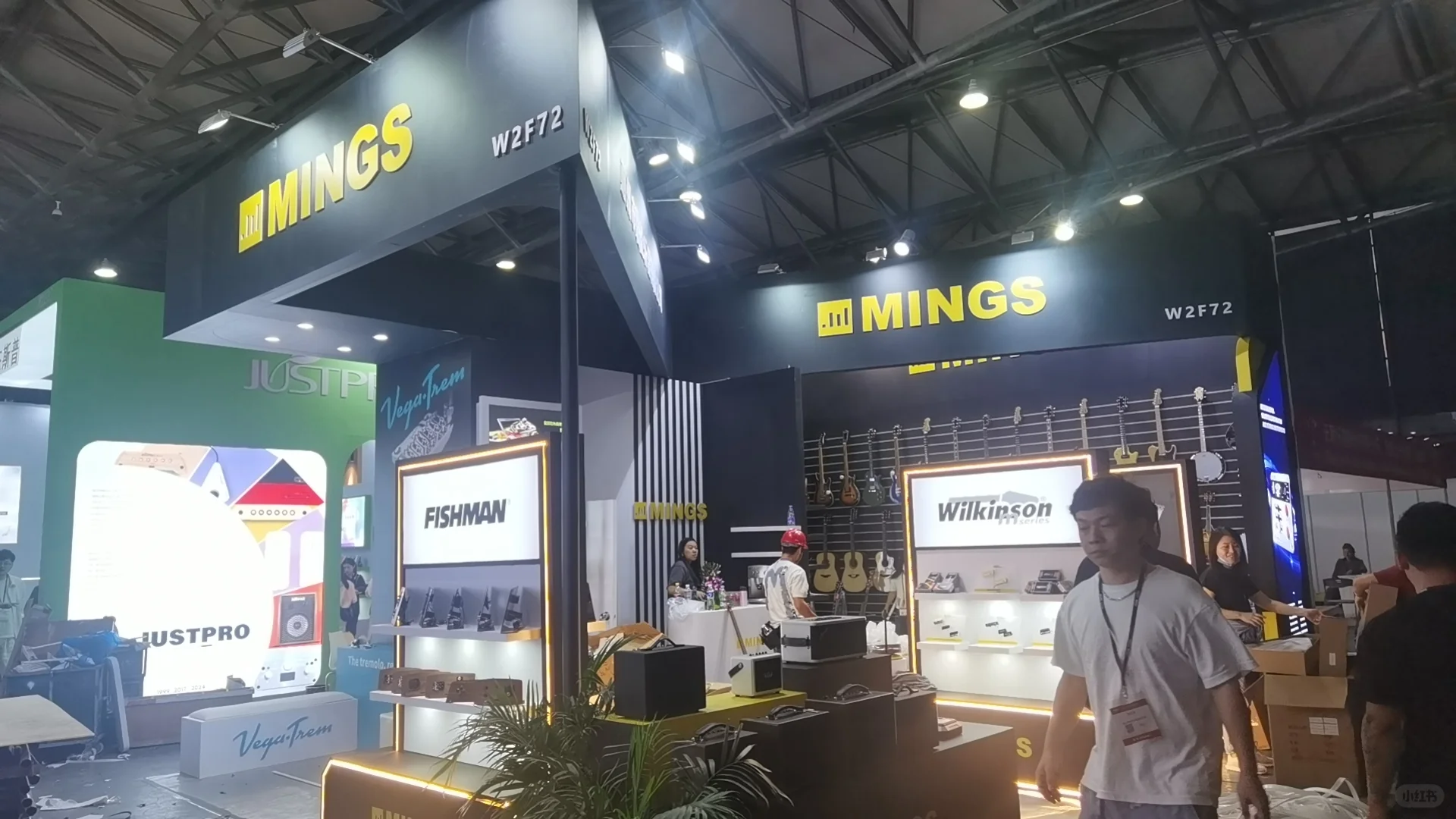 上海乐器展搭建现场|展台设计搭建分享?