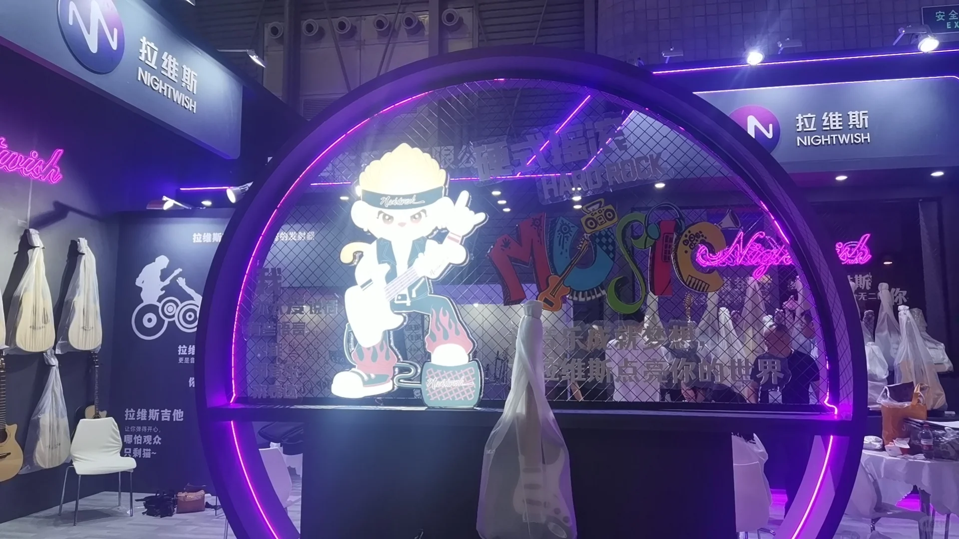 上海乐器展搭建现场|展台设计搭建分享?