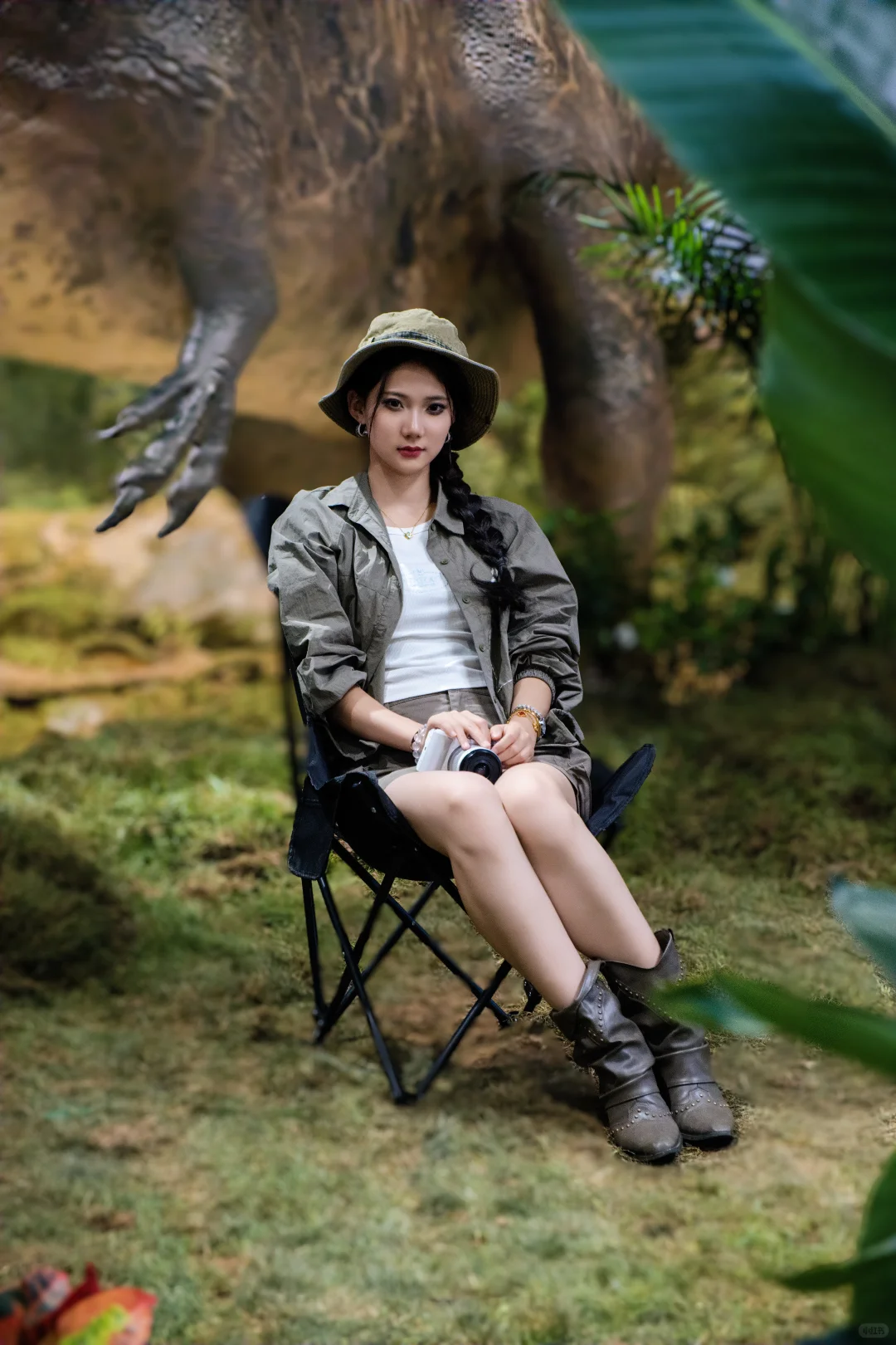 参加展会哪有拍模特妙啊