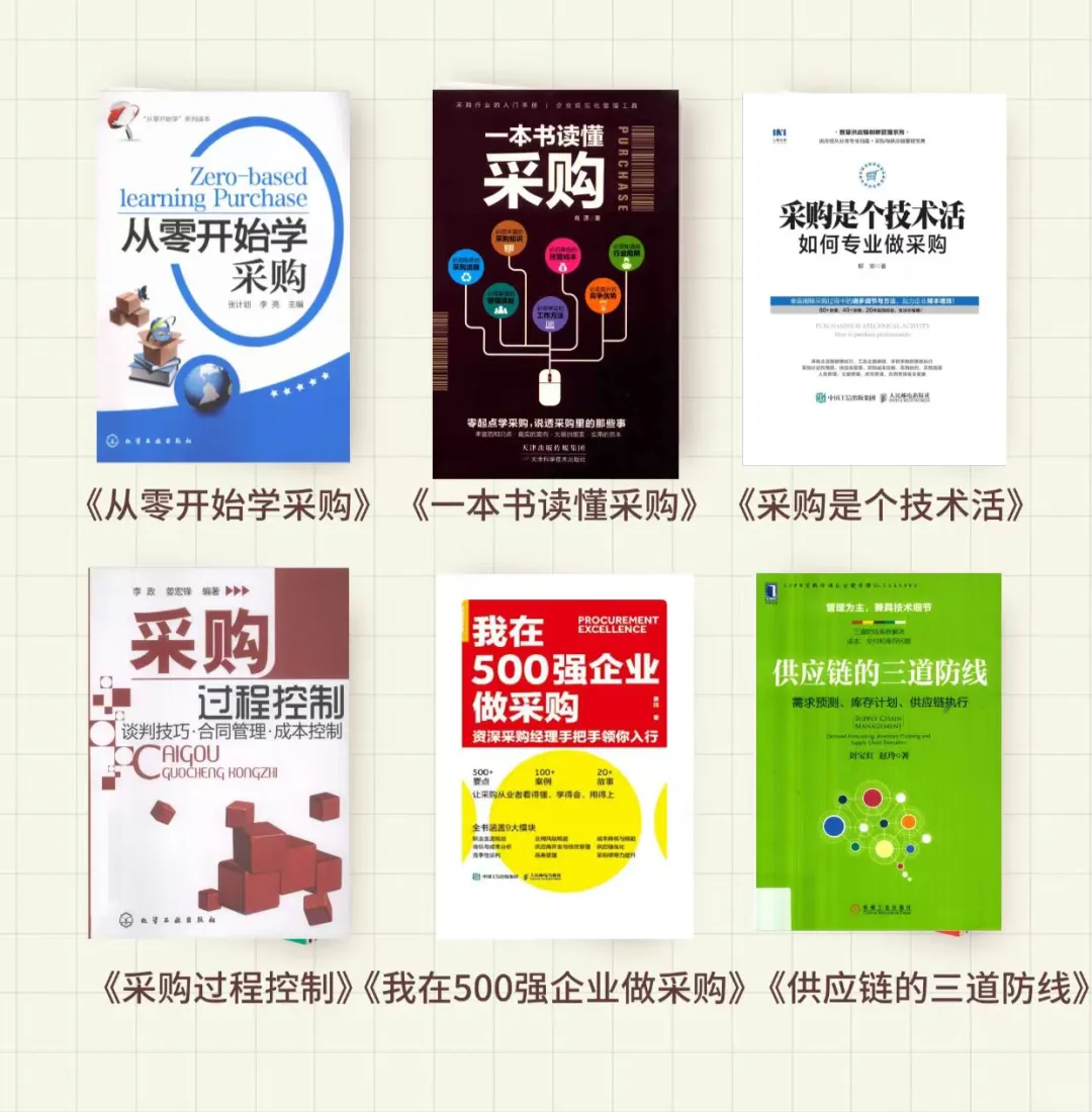 采购人必读书，每一本都是经典