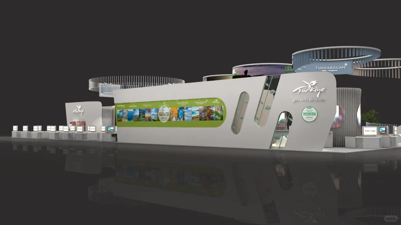 展台设计搭建 | 264㎡ 国际高新成果交易会