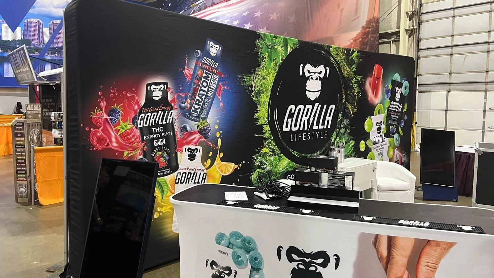 参加美国便利店展销会