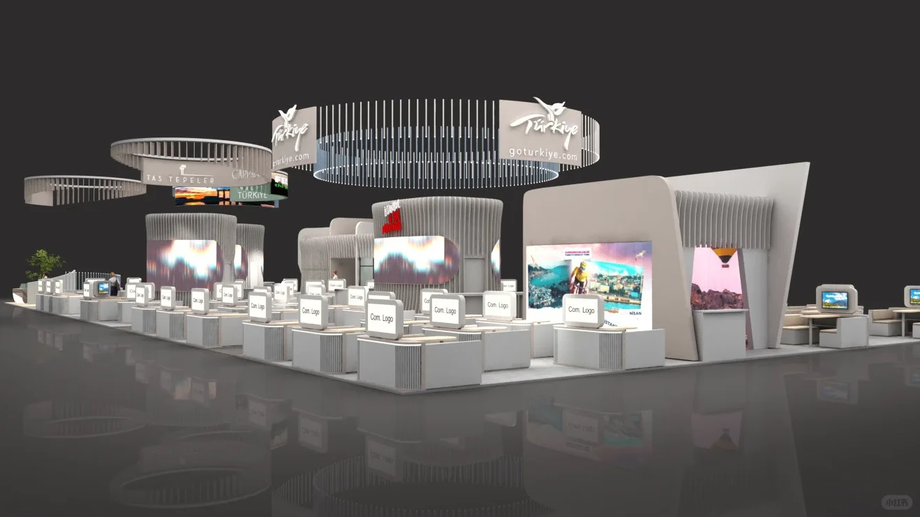 展台设计搭建 | 264㎡ 国际高新成果交易会