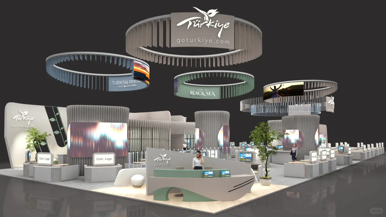 展台设计搭建 | 264㎡ 国际高新成果交易会