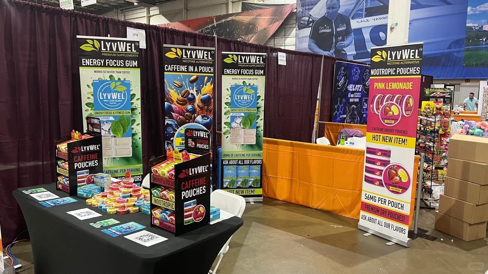 参加美国便利店展销会