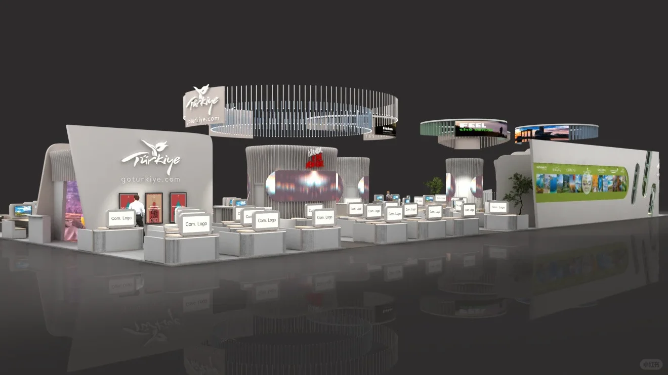 展台设计搭建 | 264㎡ 国际高新成果交易会