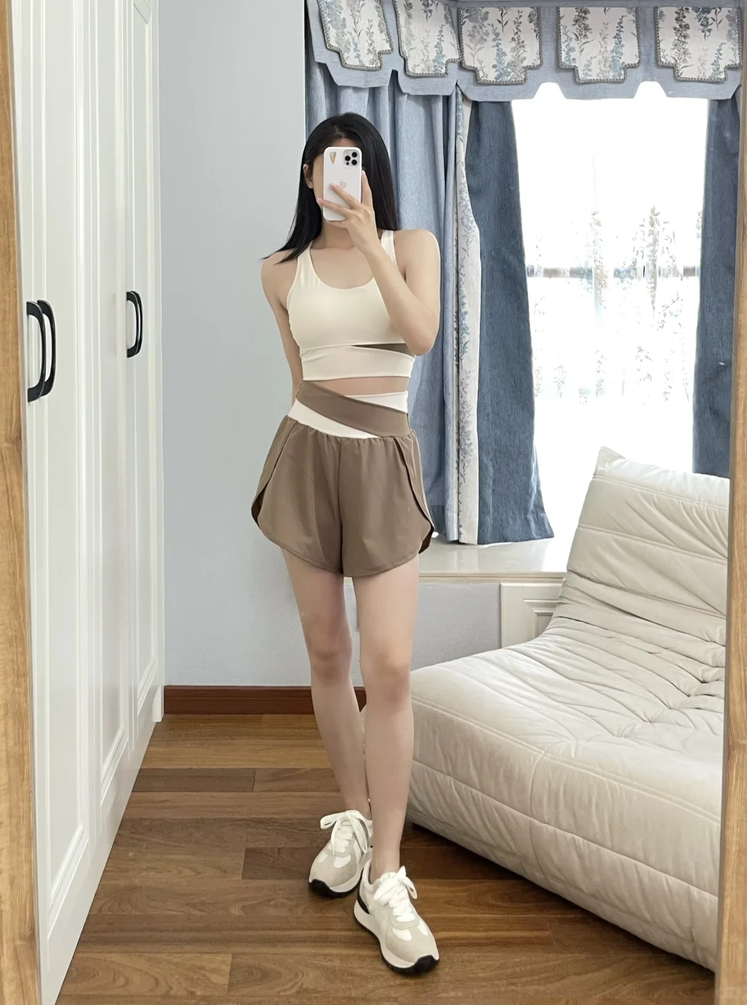 ?是可可爱爱的粉色瑜伽服呀～49?买了一套！