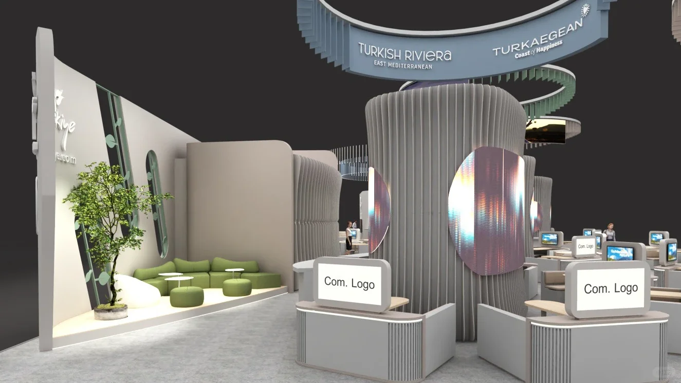 展台设计搭建 | 264㎡ 国际高新成果交易会