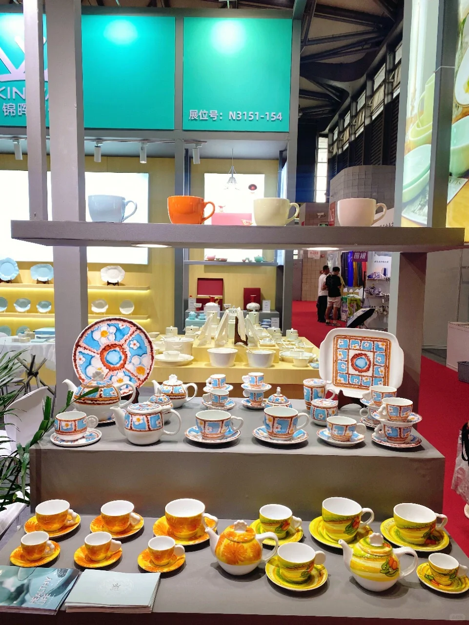 锦晖陶瓷又参展辣? 新品美到想 all in！