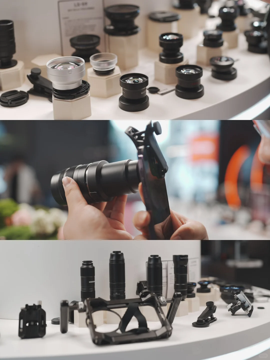 是谁家展位活动这么多人啊?尔？