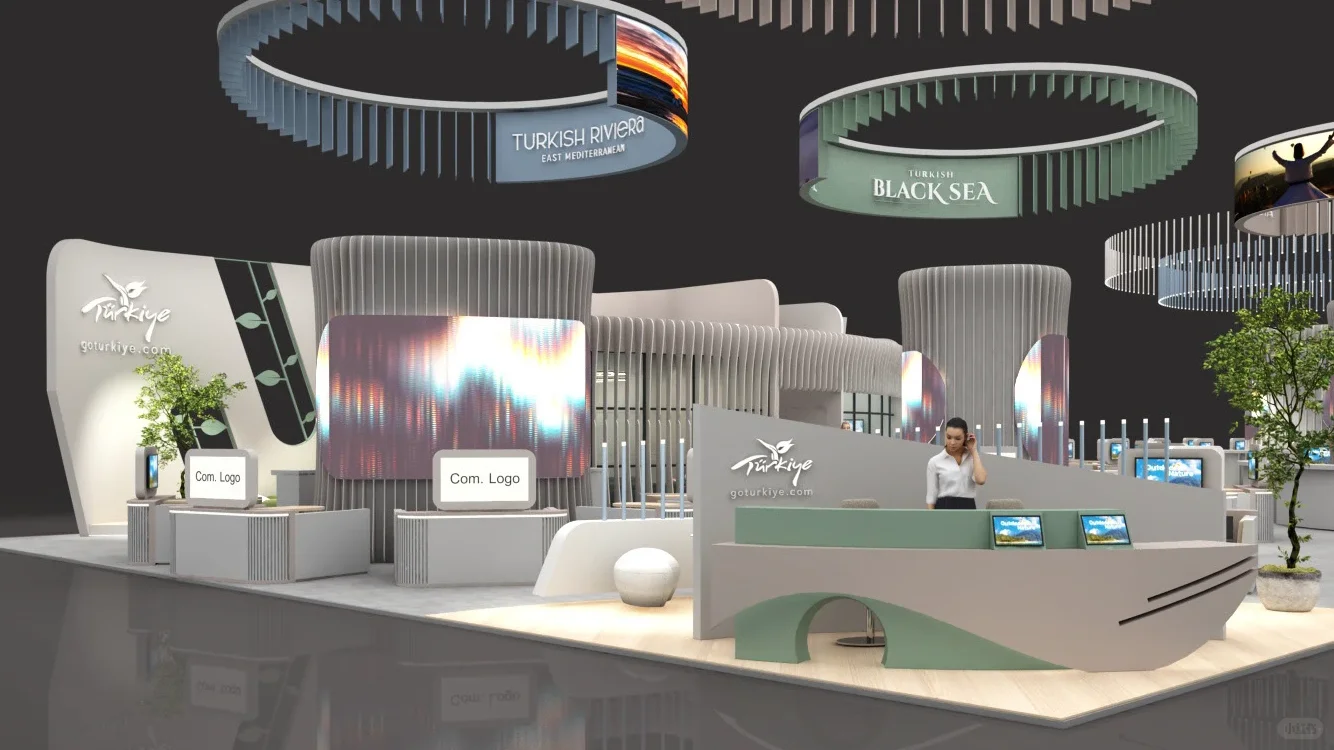 展台设计搭建 | 264㎡ 国际高新成果交易会