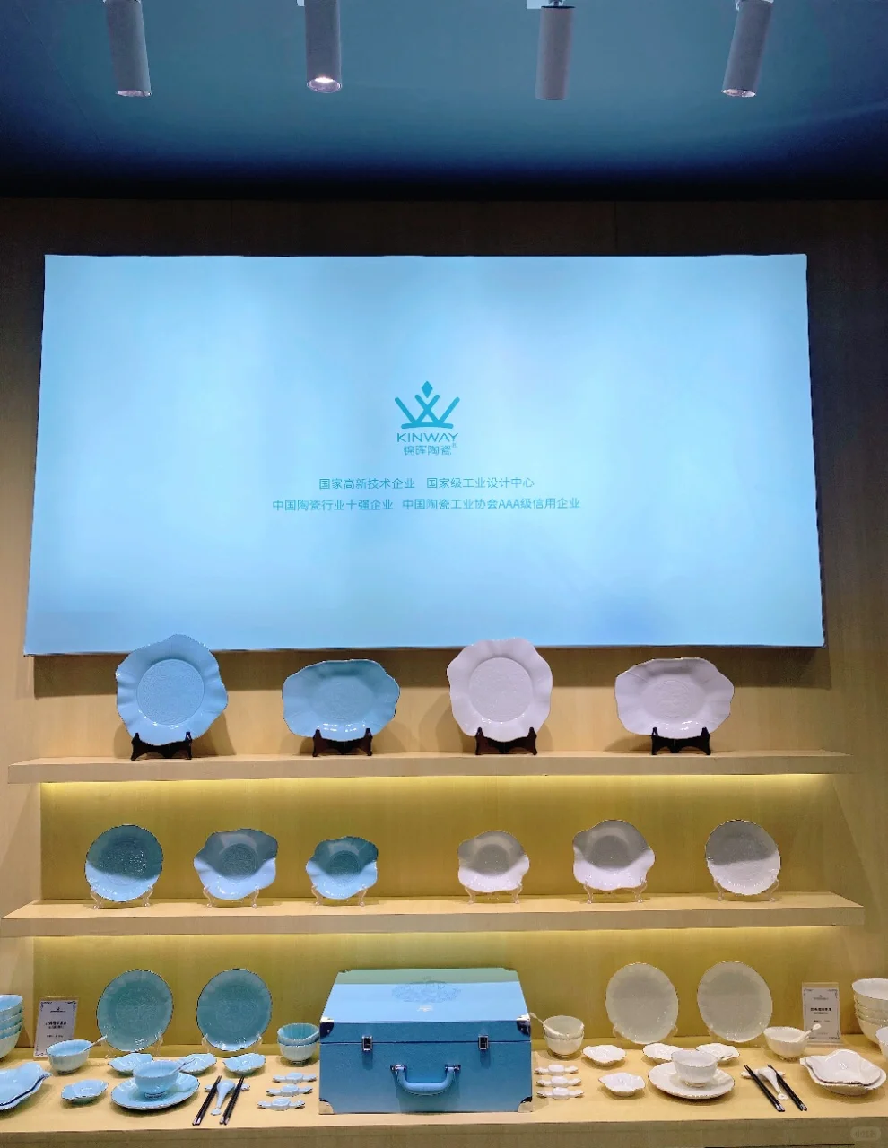 锦晖陶瓷又参展辣? 新品美到想 all in！