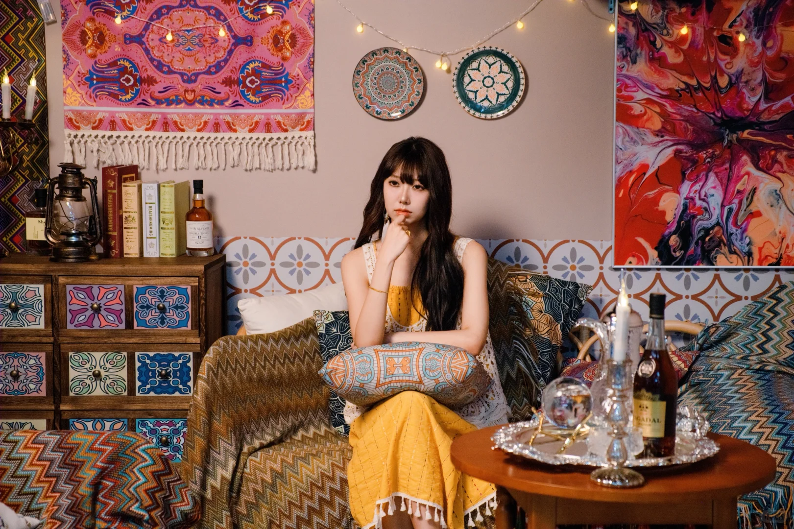 参加展会哪有拍模特妙啊