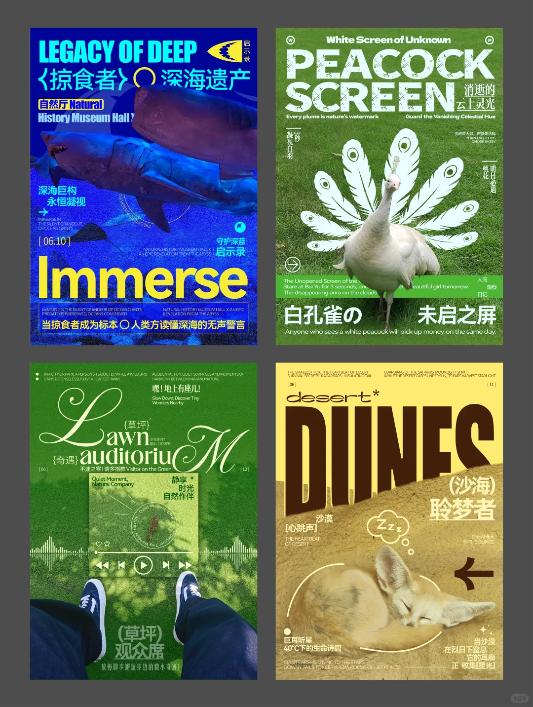 版式练习 | 海报设计