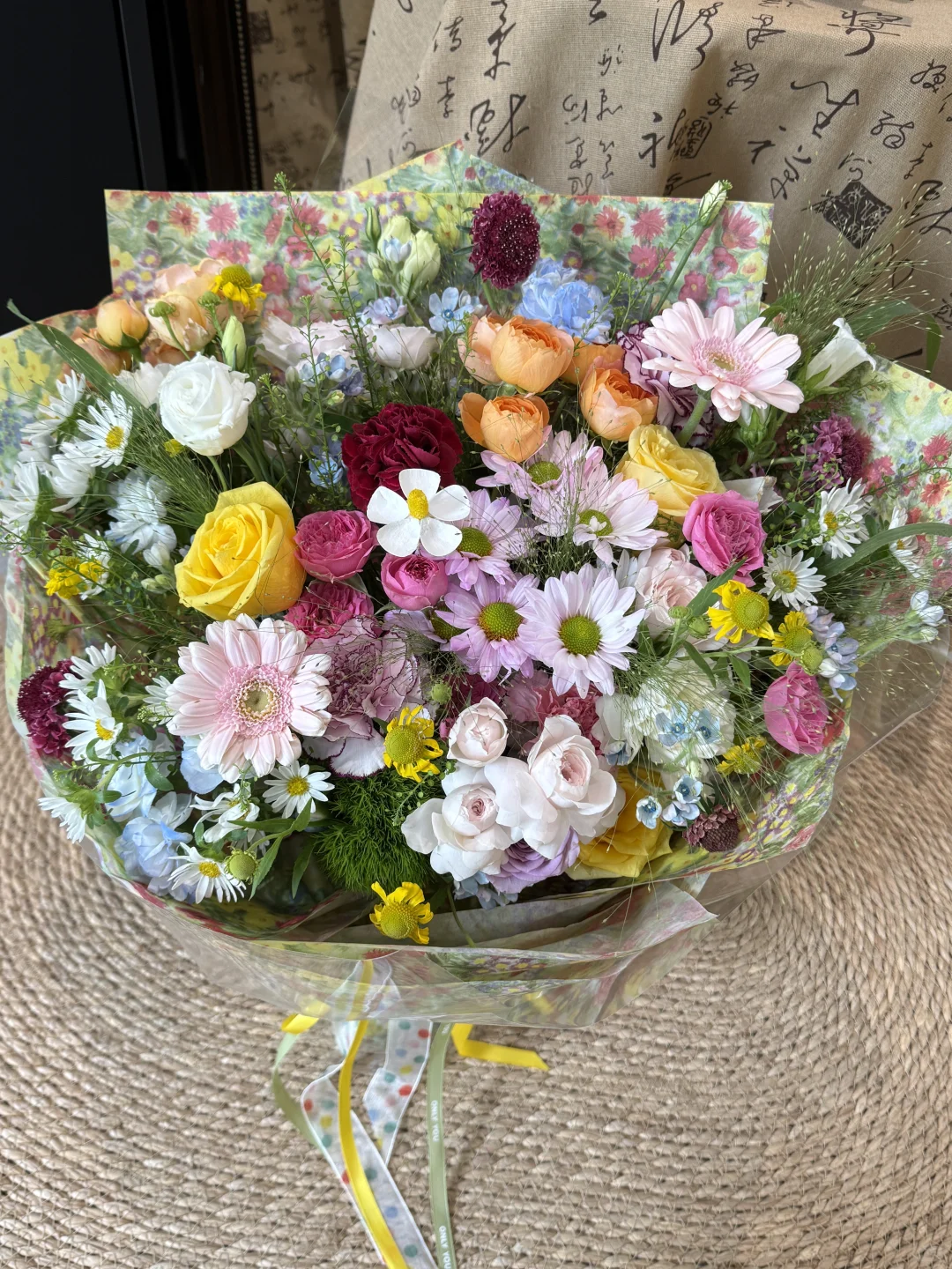 我花我秀，这个花束好绝～宫崎骏的夏日时光