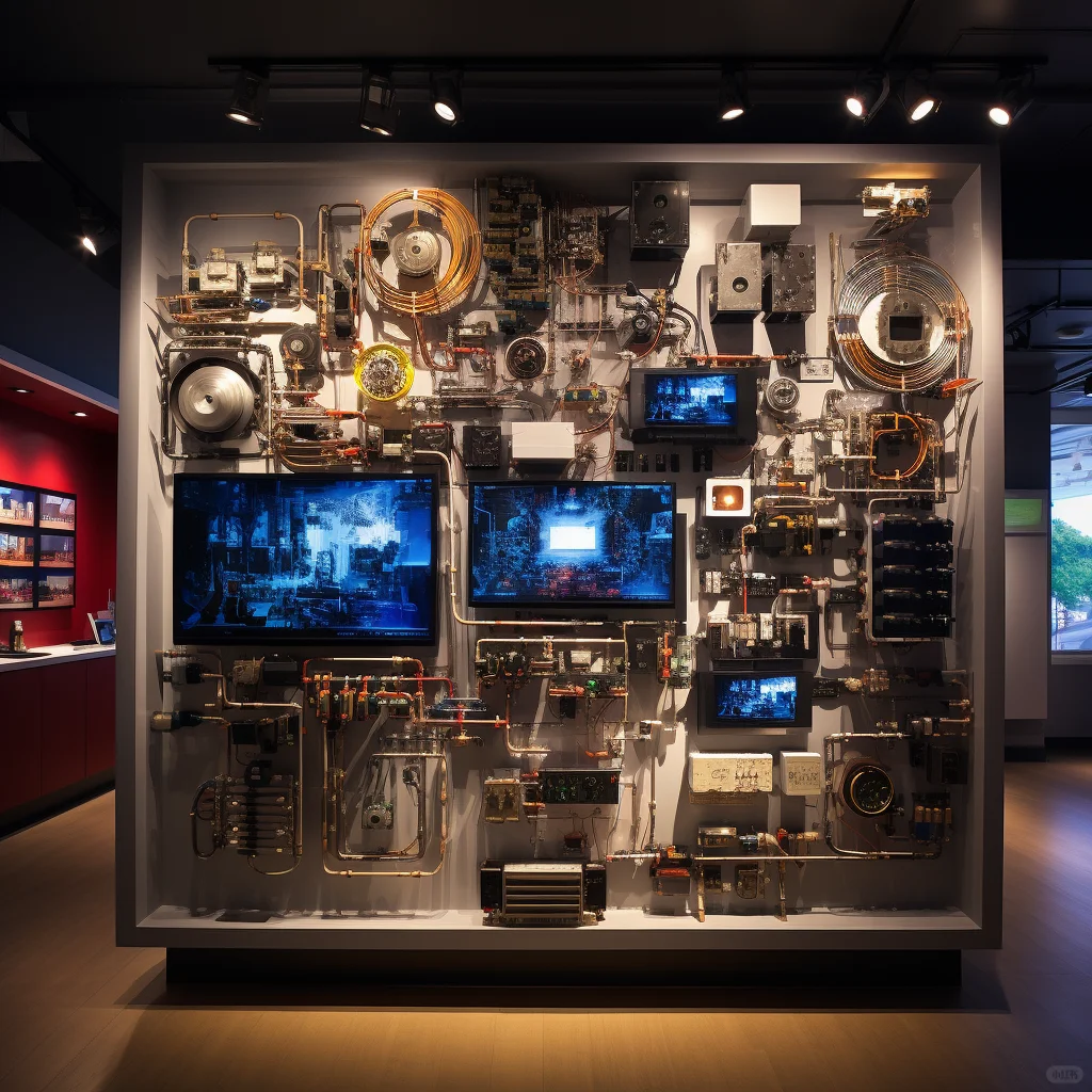 工业展览展墙装置（含咒语）