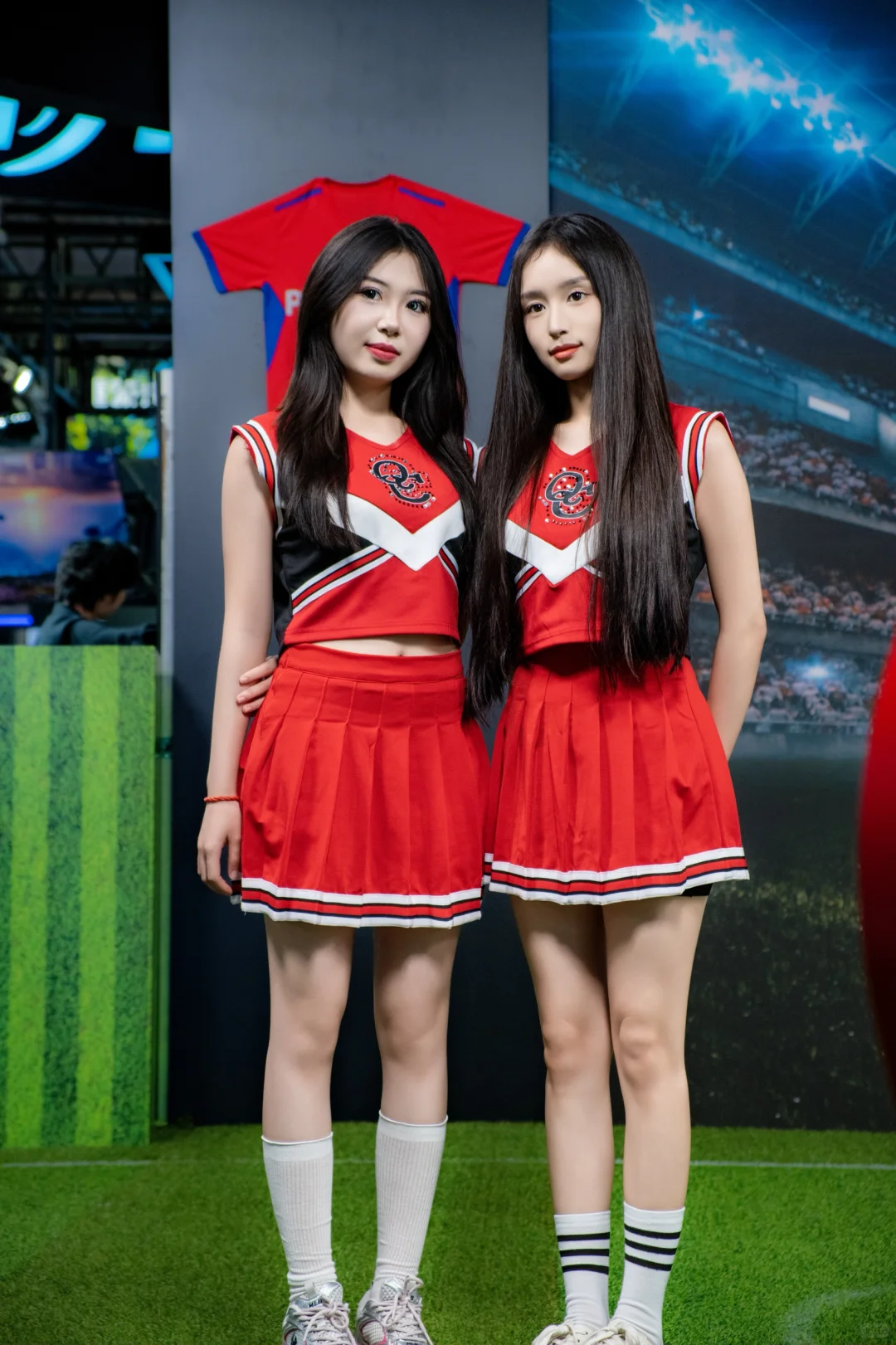 参加展会哪有拍模特妙啊