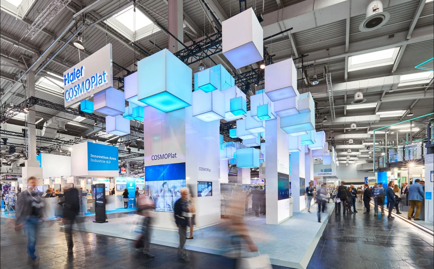 德国汉诺威海尔展台