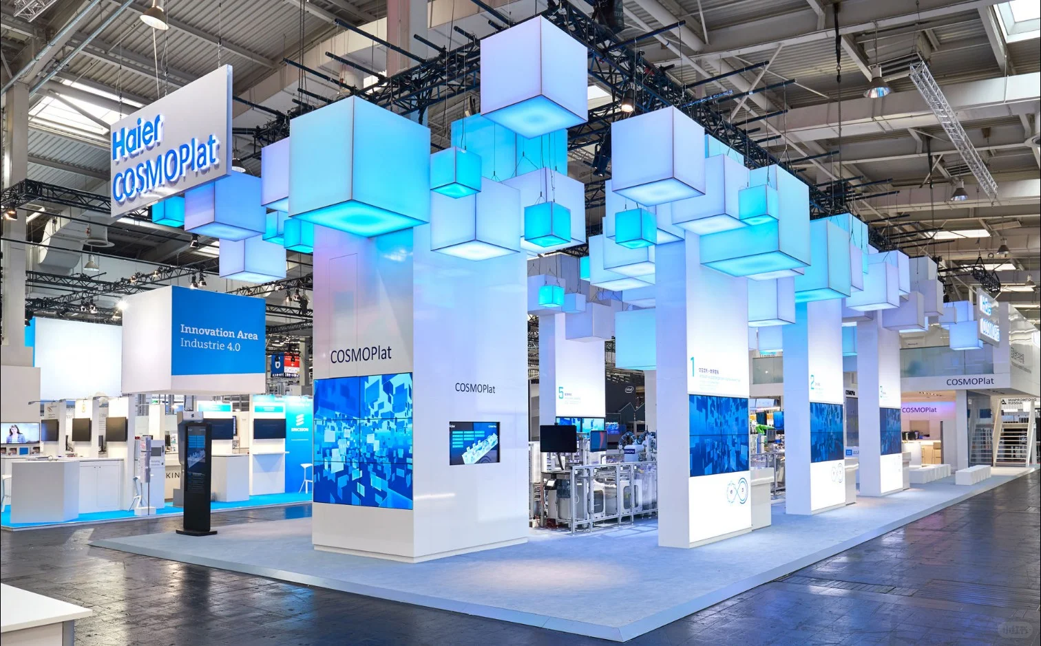 德国汉诺威海尔展台