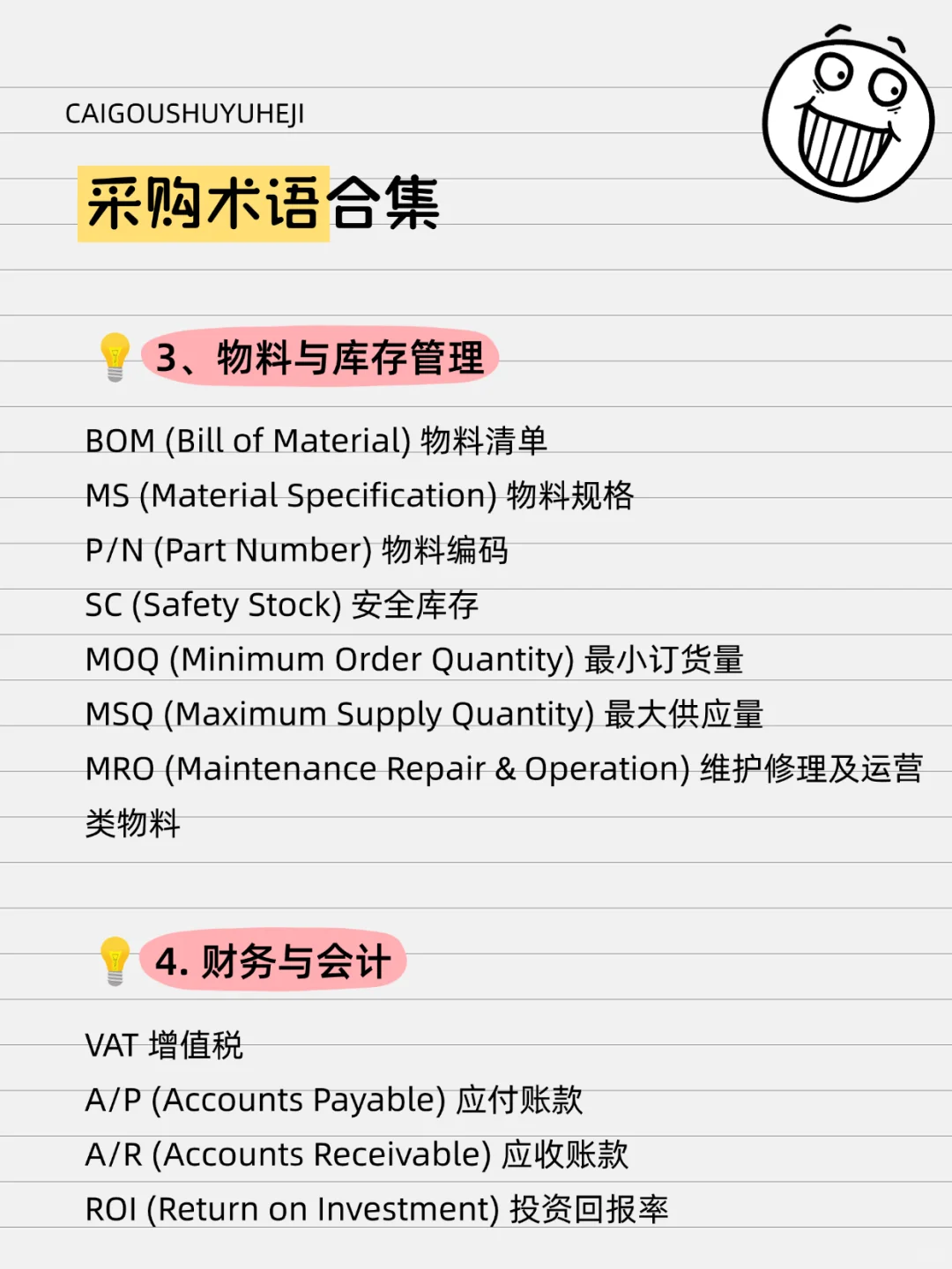 采购新人必看，这些术语你真的会用吗？