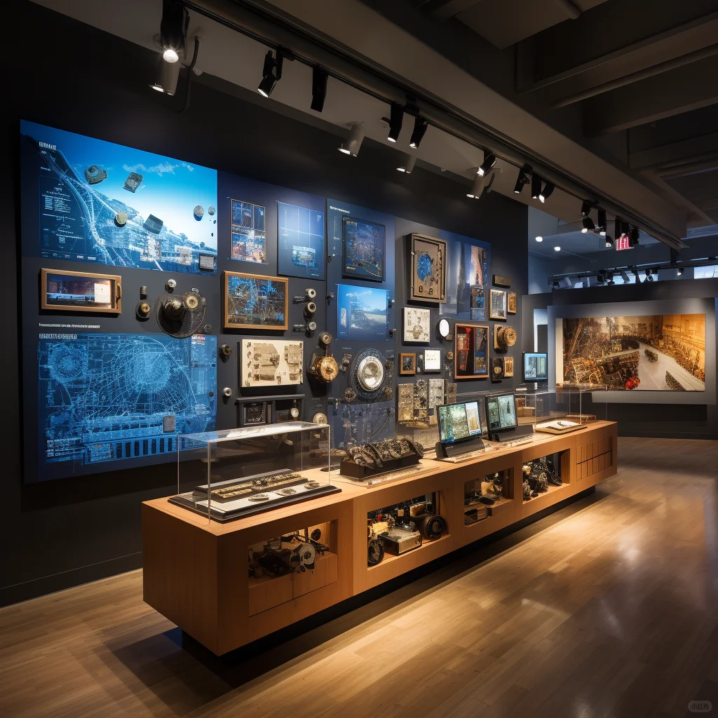 工业展览展墙装置（含咒语）